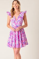 BETTER WITHOUT YOU WOVEN MINI DRESS - By Baano