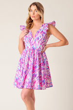 BETTER WITHOUT YOU WOVEN MINI DRESS - By Baano