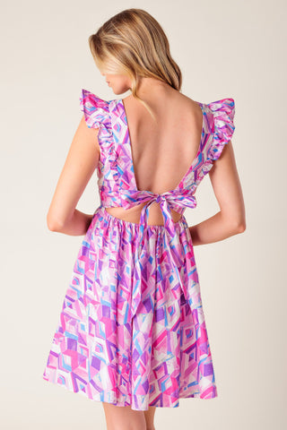 BETTER WITHOUT YOU WOVEN MINI DRESS - By Baano