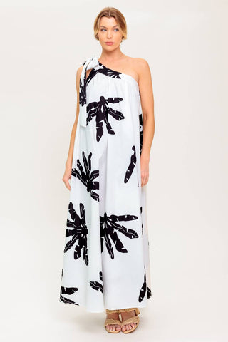 SUNSET SERENADE WOVEN MAXI DRESS - By Baano