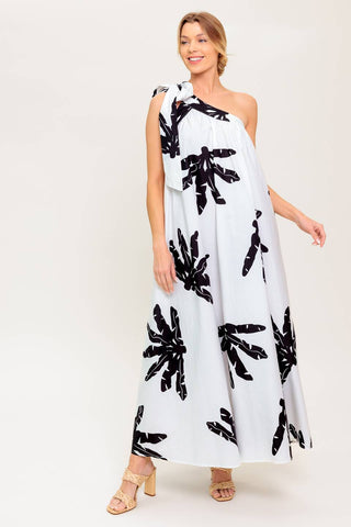 SUNSET SERENADE WOVEN MAXI DRESS - By Baano