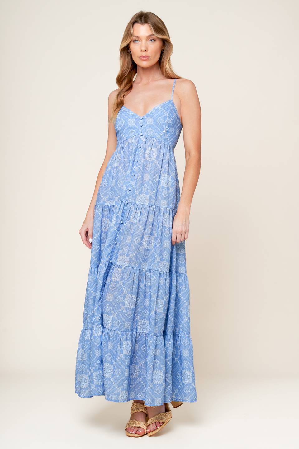 HAZY DAYS WOVEN MAXI DRESS - By Baano