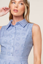 GRAND ENTRANCE WOVEN MIDI DRESS - By Baano