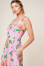 TIME FOR TEAM WOVEN MIDI DRESS - By Baano