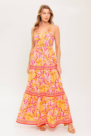 GO WITH GRACE WOVEN MAXI DRESS - By Baano