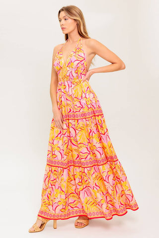 GO WITH GRACE WOVEN MAXI DRESS - By Baano