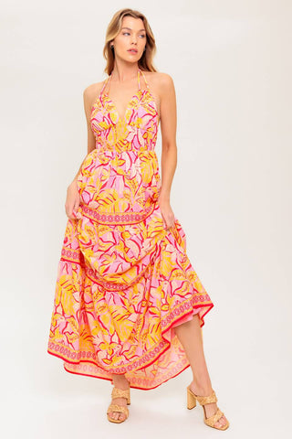 GO WITH GRACE WOVEN MAXI DRESS - By Baano