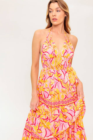 GO WITH GRACE WOVEN MAXI DRESS - By Baano