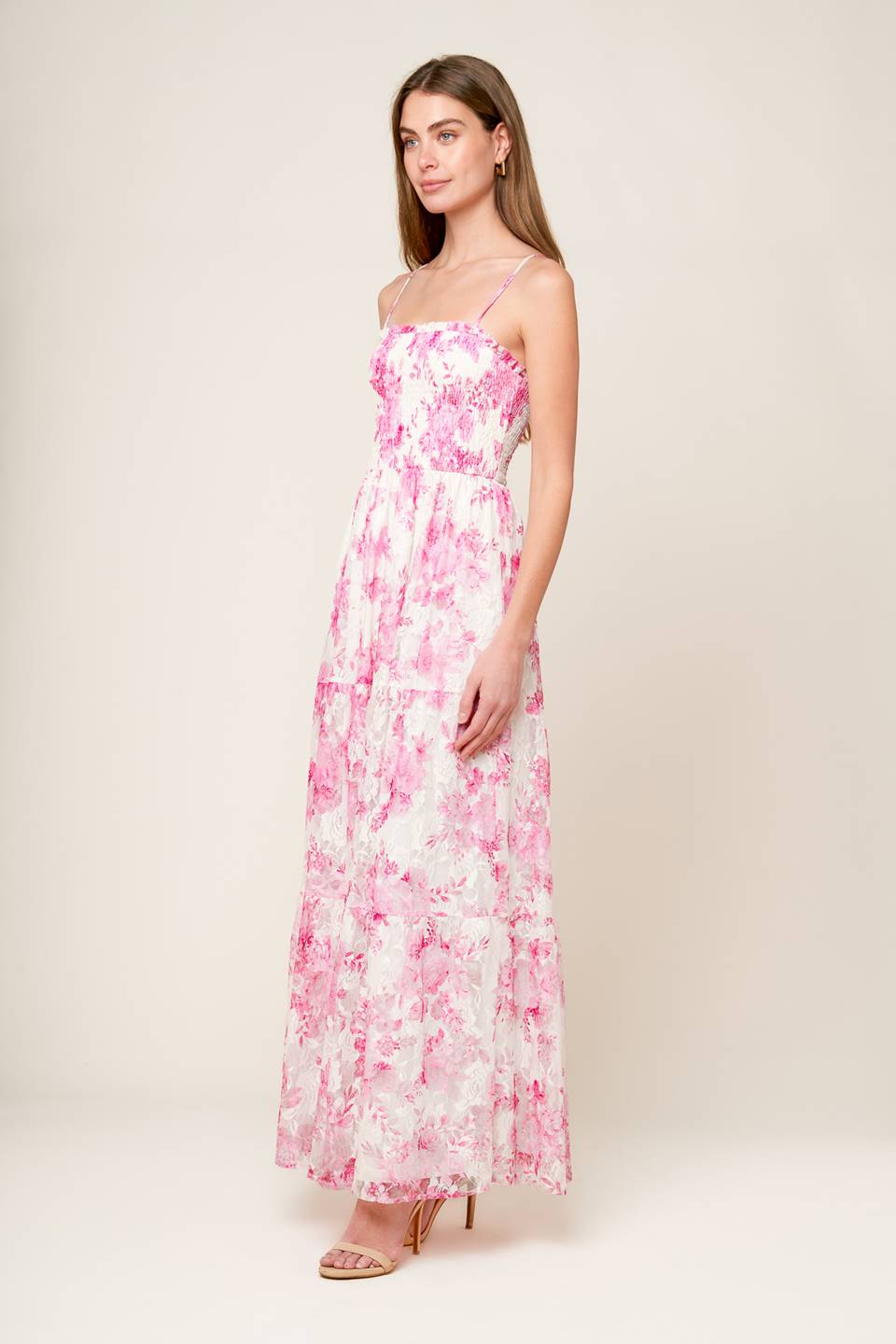 IN THIS MOMENT WOVEN LACE MAXI DRESS - By Baano