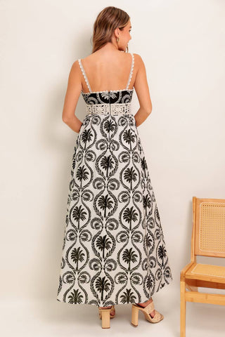 MEET ME FOR TEA WOVEN MAXI DRESS - By Baano