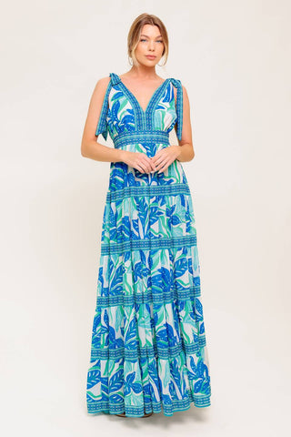 SHOW YOUR LOVE WOVEN MAXI DRESS - By Baano
