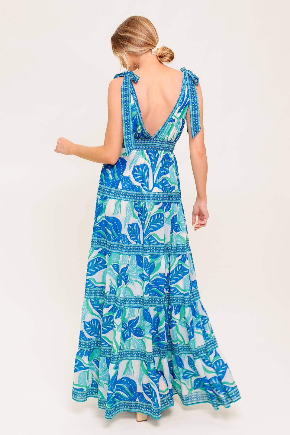 SHOW YOUR LOVE WOVEN MAXI DRESS - By Baano