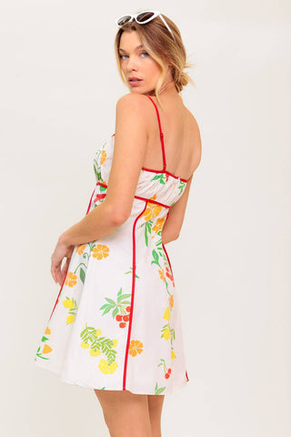 HEART OF GOLD WOVEN MINI DRESS - By Baano
