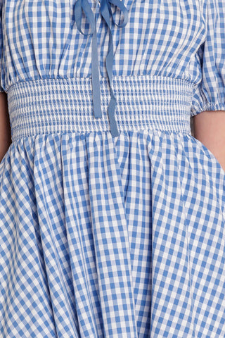 BREEZE THROUGH PARADISE WOVEN MINI DRESS Flying Tomato