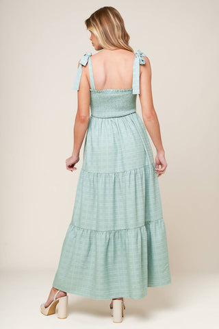 HORIZONS AHEAD WOVEN MAXI DRESS - By Baano