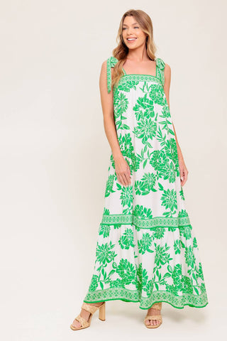 GARDEN TALES WOVEN MAXI DRESS - By Baano