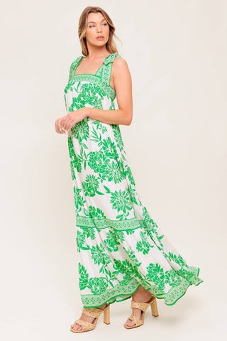 GARDEN TALES WOVEN MAXI DRESS - By Baano