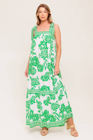 GARDEN TALES WOVEN MAXI DRESS - By Baano