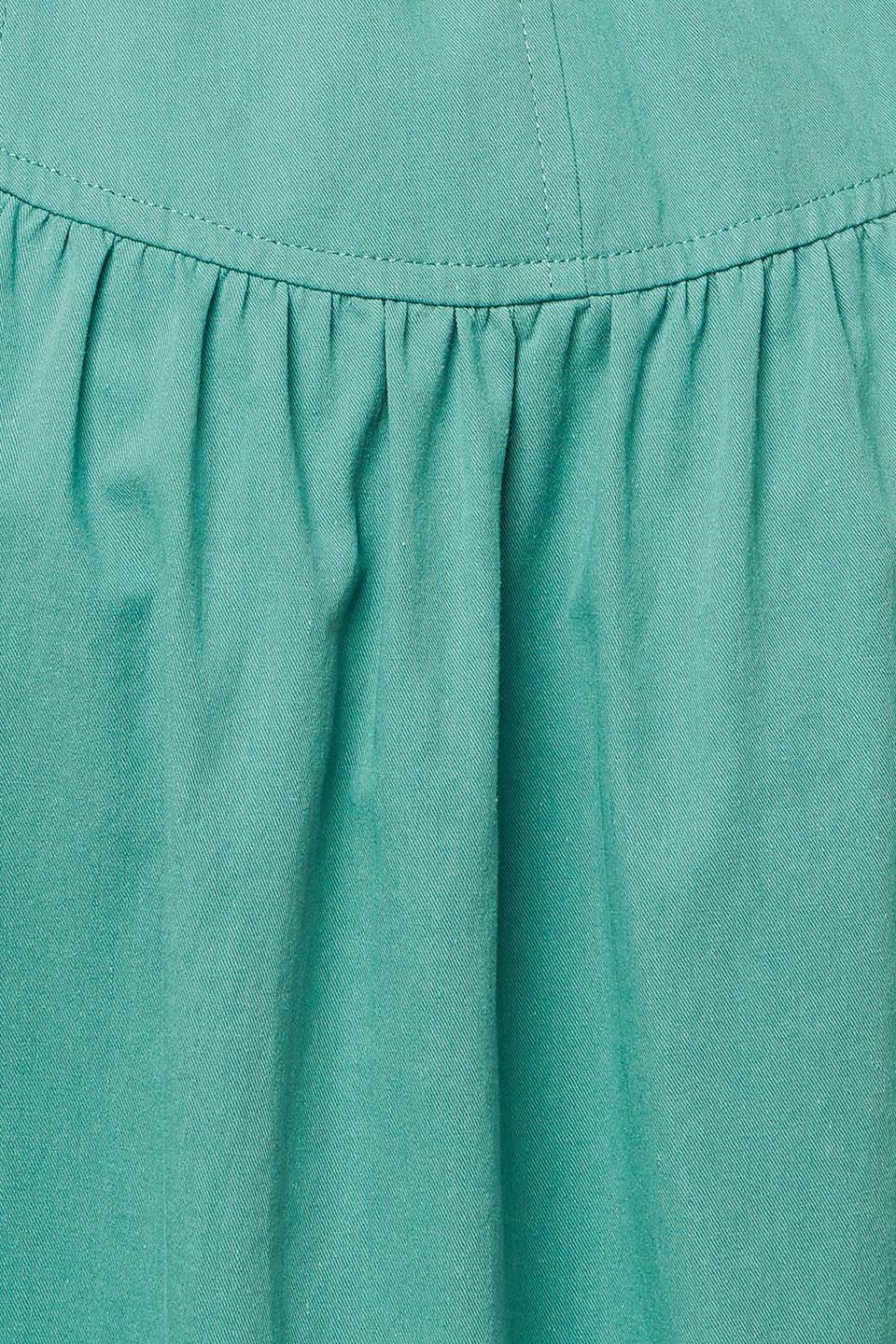 WISHING WELL TEAL GREEN WOVEN MIDI DRESS - By Baano