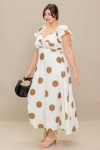 MOJITO MOOD WOVEN MIDI DRESS - By Baano