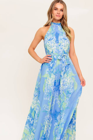 VACAY STATE OF MIND WOVEN MAXI DRESS