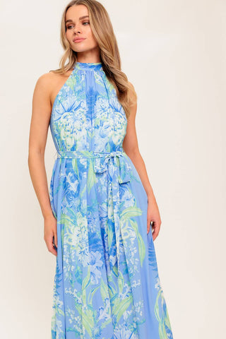 VACAY STATE OF MIND WOVEN MAXI DRESS