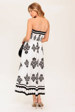 MYSTIC TWILIGHT WOVEN MDI DRESS - By Baano