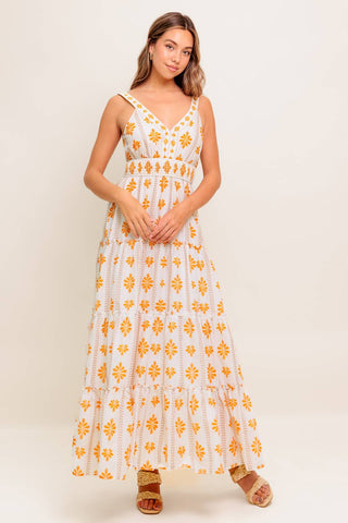 DAILY DELIGHT WOVEN MAXI DRESS - By Baano