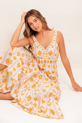 DAILY DELIGHT WOVEN MAXI DRESS - By Baano