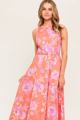 COASTLINE DREAM WOVEN MIDI DRESS - By Baano
