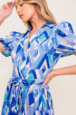 FAITHFUL WISH OYSTER WOVEN MDI DRESS - By Baano