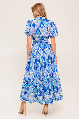 FAITHFUL WISH OYSTER WOVEN MDI DRESS - By Baano