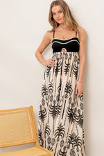 PALM PARADISE WOVEN MAXI DRESS - By Baano