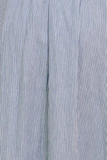 COZY GARDEN IVORY BLUE WOVEN MIDI DRESS - By Baano