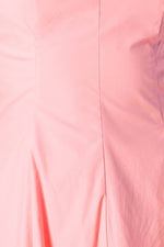 ON THE RIGHT TRACK PEACH WOVEN MIDI DRESS - By Baano