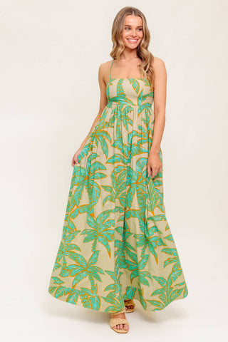 BLOSSOM SPELL WOVEN MAXI DRESS - By Baano