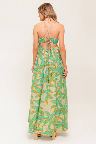 BLOSSOM SPELL WOVEN MAXI DRESS - By Baano