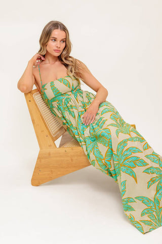 BLOSSOM SPELL WOVEN MAXI DRESS - By Baano