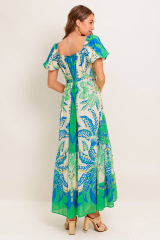 PALM SPRING NIGHTS WOVEN MAXI DRESS - By Baano