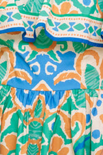 COASTAL LOVE SAGE BLUE WOVEN MINI DRESS Flying Tomato