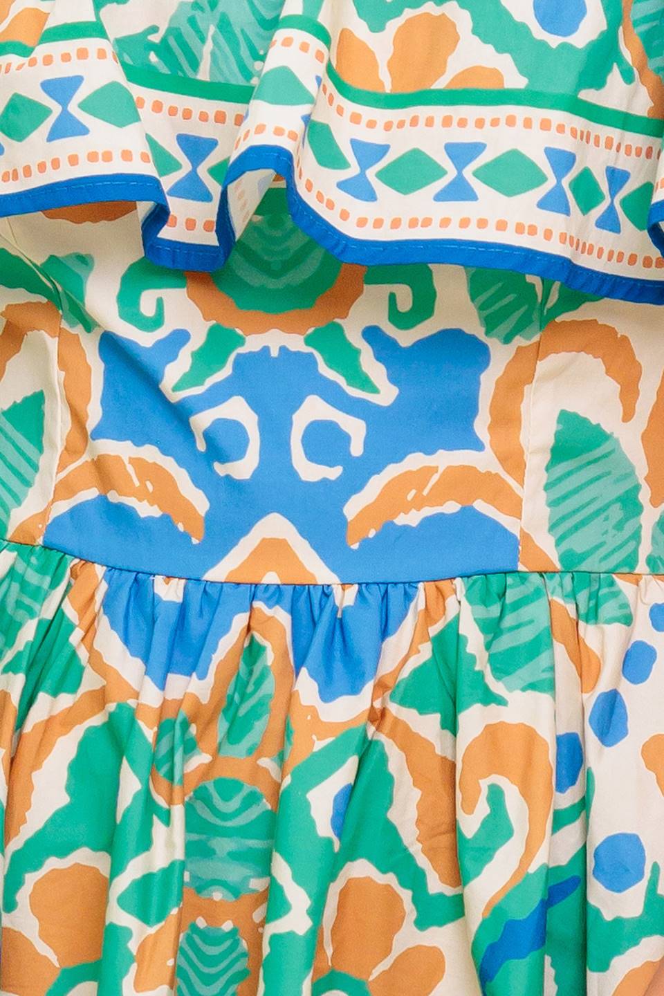 COASTAL LOVE SAGE BLUE WOVEN MINI DRESS Flying Tomato