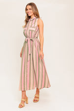 WIND ON MY SKIN WOVEN MIDI DRESS - By Baano