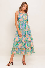 CABANA DREAMS WOVEN MIDI DRESS - By Baano