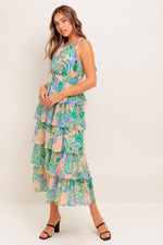 CABANA DREAMS WOVEN MIDI DRESS - By Baano