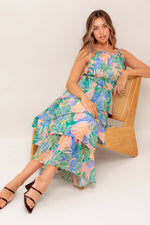 CABANA DREAMS WOVEN MIDI DRESS - By Baano