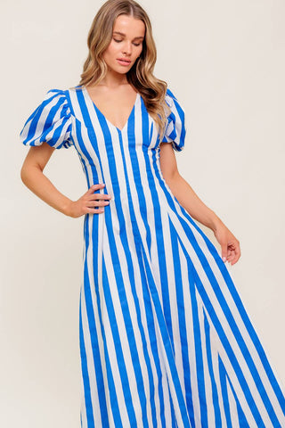 SERENITY TOUCH WOVEN MIDI DRESS - By Baano