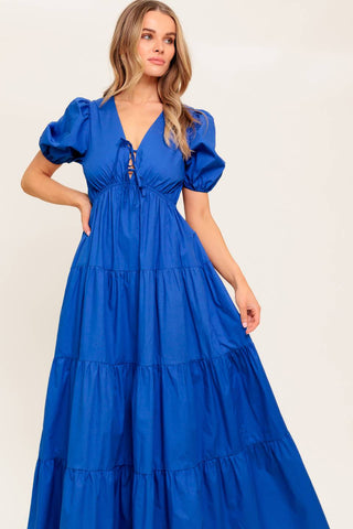SUMMER GLOW WOVEN MAXI DRESS - By Baano
