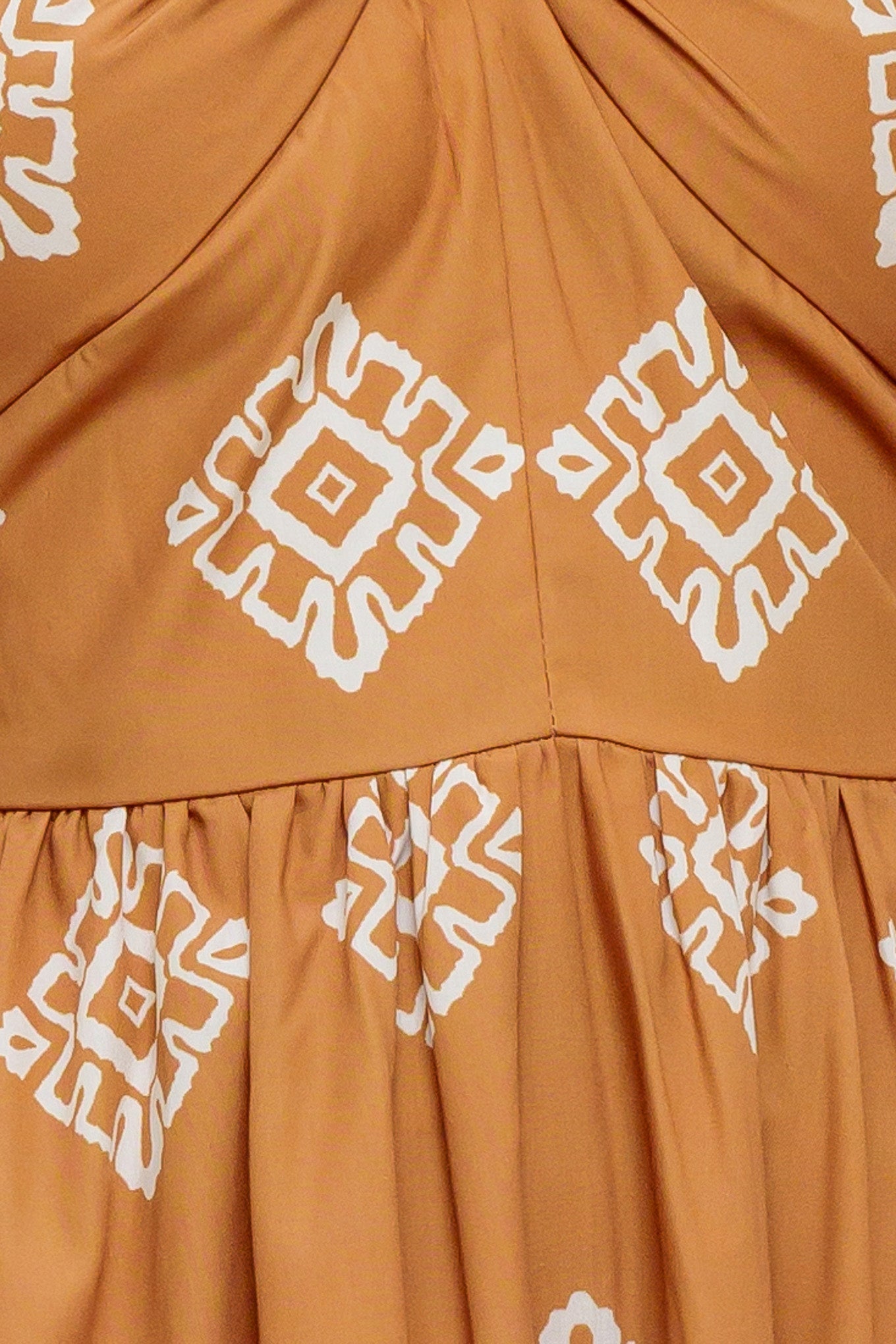 OASIS STORY WOVEN MIDI DRESS - By Baano