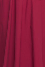 CRIMSON ROMANCE WOVEN MIDI DRESS - By Baano