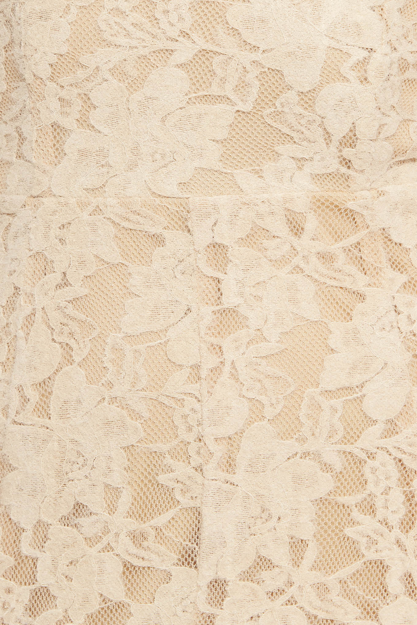 ELEGANT FLORAL STRETCH LACE MIDI DRESS - By Baano